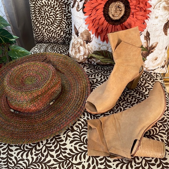 Free People Peep Toe Booties - Picture 6 of 7